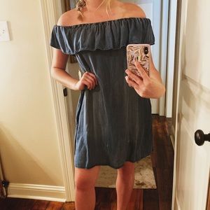 Blue Jean dress! Never Worn! Size Large